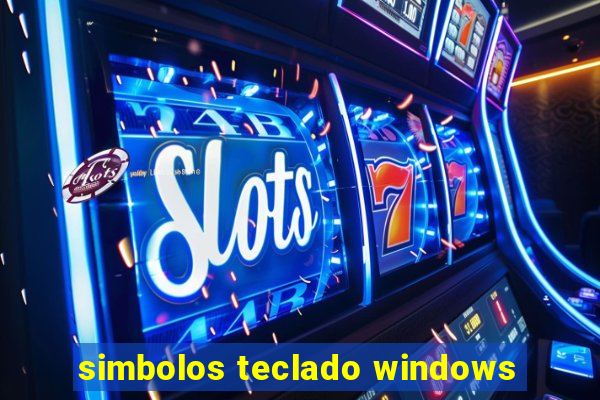 simbolos teclado windows